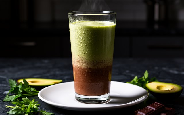 Avocado Cacao Power Smoothie