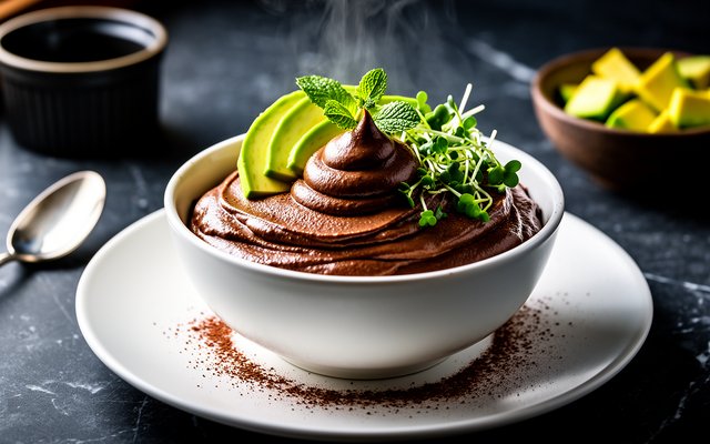 Avocado Chocolate Mousse