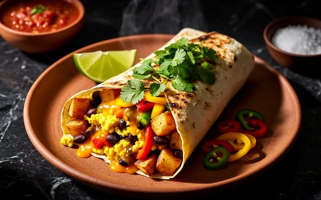 Loaded Breakfast Burrito