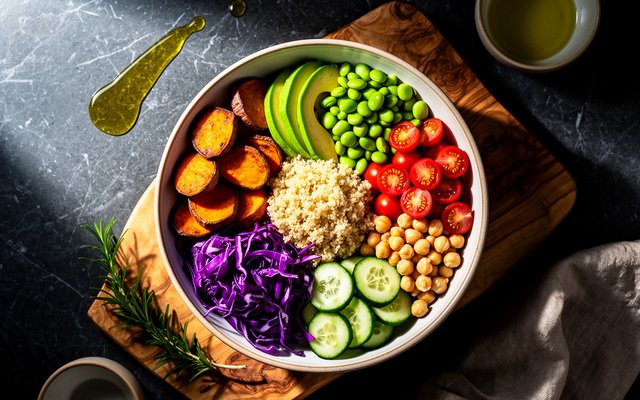Rainbow Buddha Bowl