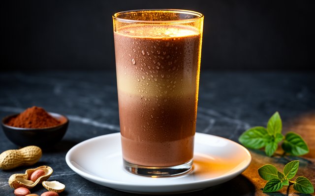 Chocolate Peanut Butter Protein Shake