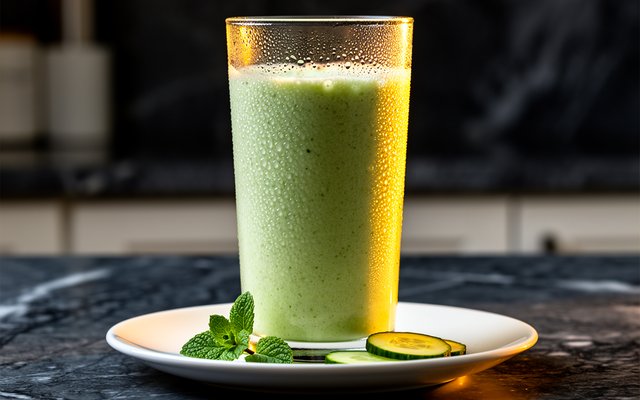 Cucumber Mint Cooler Smoothie