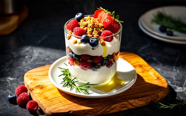 Greek Yogurt Berry Parfait