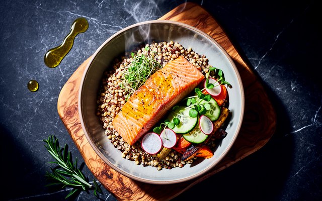 Salmon & Ancient Grain Bowl