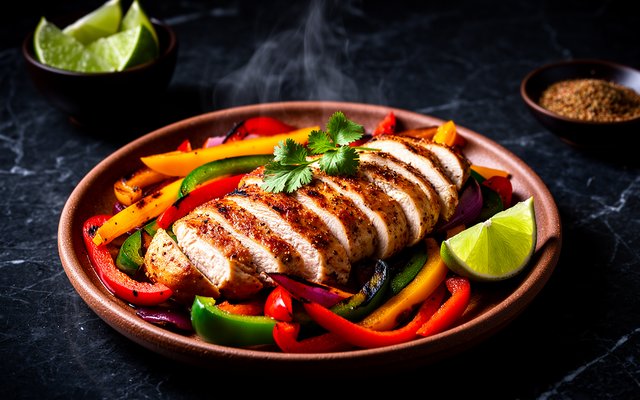 Sheet Pan Chicken Fajitas